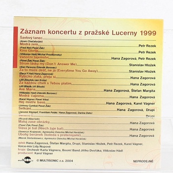 Hudební CD Zlaté písně Hany Zagorové