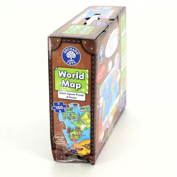 Puzzle 150 Orchard Toys World Map