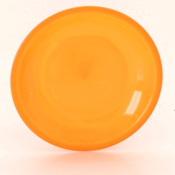 Oranžové plastové talířky hluboké