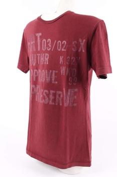 Pánské tričko Angelo Litrico rudé