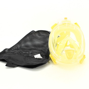 Maska na šnorchlování Hengbird žlutá