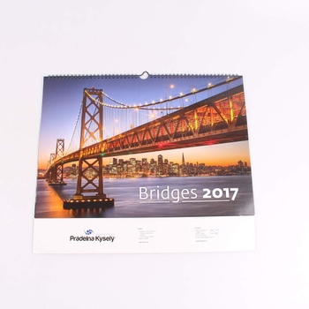 Nástěnný kalendář Bridges 2017