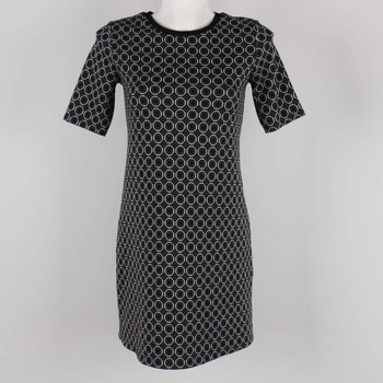 Dámské šaty Reserved černé s bílým vzorem