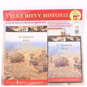 Kniha s DVD El Alamein 1942