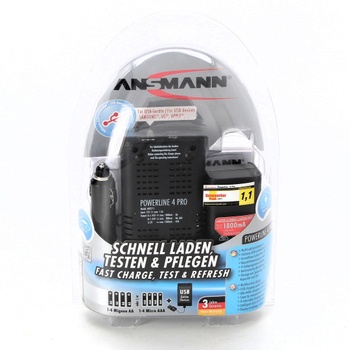 Nabíječka baterií Ansmann Powerline 4 Pro