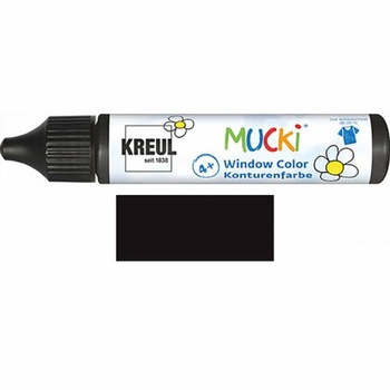 Barva na sklo Mucki CK24430 černá