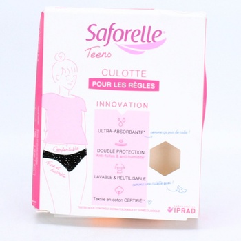 Menstruační kalhotky Saforelle XS černé