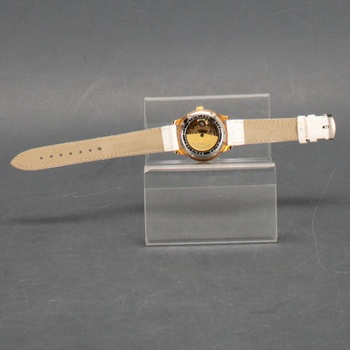 Dámské hodinky Ouyawei, bílá/zlatá