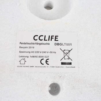 Stolní lampa CCLife kovová 