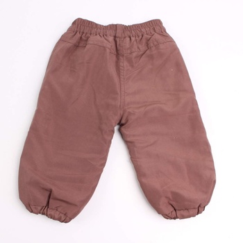 Dětské kalhoty Ergee odstín hnědé