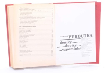 Kniha Ferdinand Peroutka:Deníky, dopisy, vzpomínka
