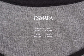 Dámské tričko s dlouhým rukávem Esmara šedé