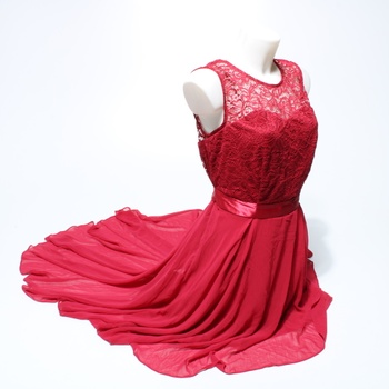 Šaty BeryLove BLP7035 L červené