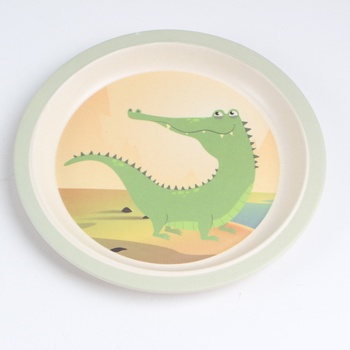 Sada dětského nádobí Yuunaa krokodýl