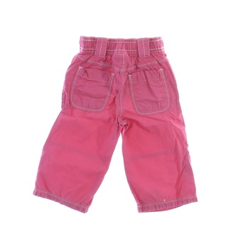 Kojenecké kalhoty Next růžové na zapínání