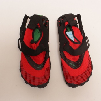 Prstové boty Saguaro červené