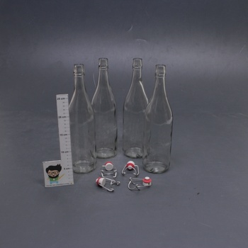 Skleněné láhve Slkfactory BUEG-4-1000-ml 