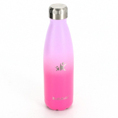 Thermo fľaša KollyKolla fialová/ružová