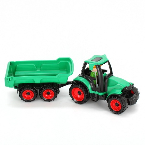 Model traktora s vlečkou Lena 01625
