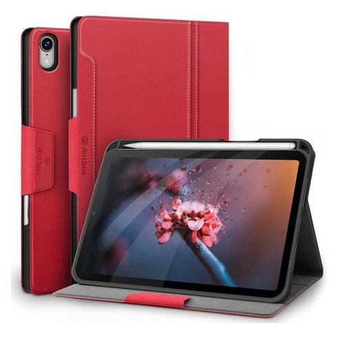 Puzdro na iPad Antbox iPad Mini 6 červené
