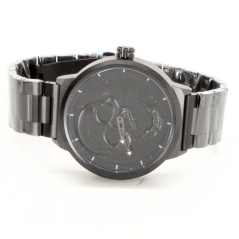 Analogové černé hodinky VOEMPHI GM244 