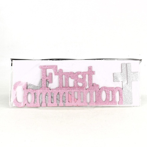 Dekorace na stůl Amscan First Communion