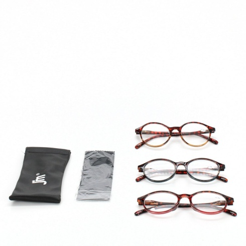 Dioptrické brýle  na čtení JM 3 ks
