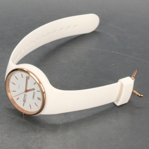 Bílé dámské analogové hodinky findtime