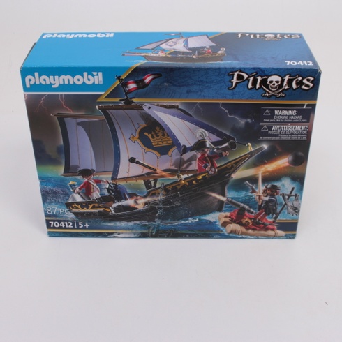 Stavebnice Playmobil 70412 pirátská loď