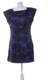 Dámské mini šaty Papaya modročerné
