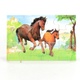Dětské dřevěné puzzle Bino 6494 Koně 12 dílů