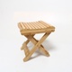 Stolička YHNJI dřevěná 42 cm 