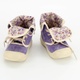 Dětské boty kotníkové Piumino odstín fialové