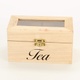 Krabička na čaje s nápisem Tea