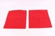 Povlak na polštář červený 2 kusy
