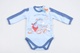 Dětské body Autex Baby modré s koníkem