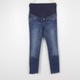 Těhotenské džíny H&M Mama odstín modré