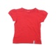 Dívčí tričko červené krátký rukáv