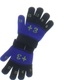 Dětské rukavice s čísly odstín modré a černé