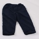 Dětské kalhoty oteplené odstín modré