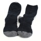 Vyhřívané ponožky na baterie černošedé