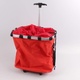 Pojízdná skládací taška HomeLife červená