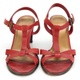 Dámské sandále Clarks červené