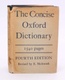 Kniha E. McIntosh: The Consice Oxford Dictionary