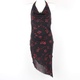 Dámské šaty Orsay černo červené 