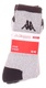 Pánské ponožky Kappa 3 páry šedé vel. 43-46