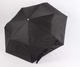 Deštník skládací černé barvy