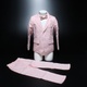 Chlapecký oblek LOLANTA růžový vel. 120 