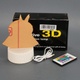 3D lampa Creative 3d lamp