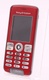 Mobilní telefon Sony Ericsson K510i, červený